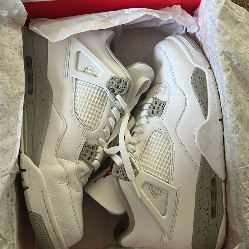 Mens Air Jordan white Oreo 4